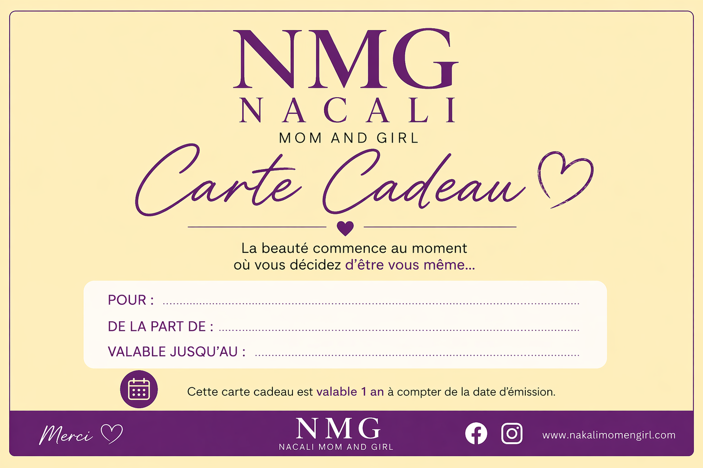 Carte Cadeau